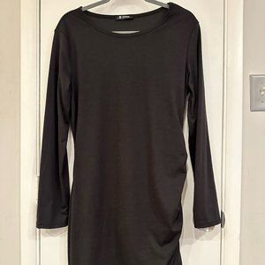 Long Sleeve Ruched Dress